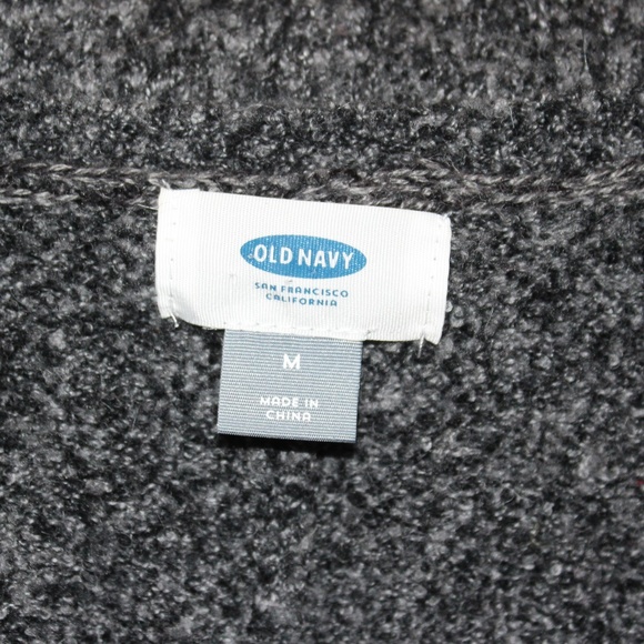 Old Navy Wool Sweater M Gray - Picture 7 of 7